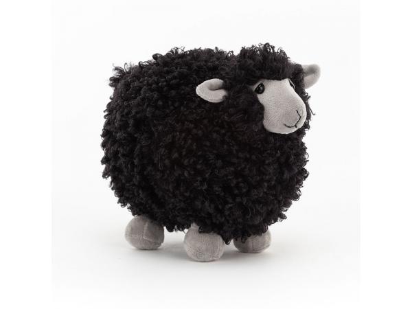 Rolbie sheep black small - l = 13 cm x h =15 cm