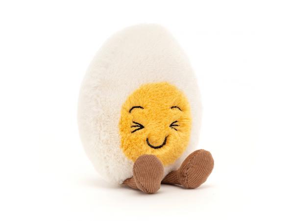 Boiled egg laughing - l = 8 cm x h =14 cm