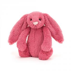 Jellycat - BASS6CER - Bashful Cerise Bunny Small - l = 9 cm x H =18 cm (455840)