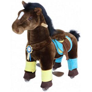 Ponycyle Cheval marron chocolat à monter - Gamme Prenium - Age 3-5 ans - Ponycycle - K35