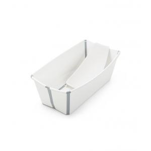 Baignoire Flexi Bath blanc et transat de bain - Stokke - 540501
