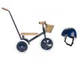 Tricycle pour tout-petit avec casque bleu marine - Banwood - BU1