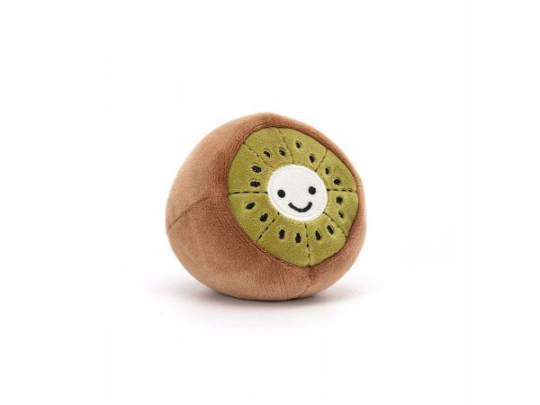 Peluche fruit kiwi fabulous - l = 8 x h = 8 cm