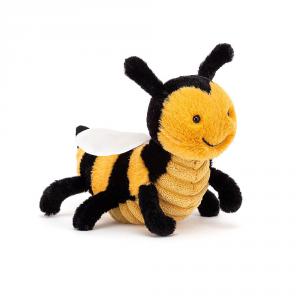 Jellycat - BER6BEE - Peluche abeille Berta  - l = 16 x H = 10 cm (457412)