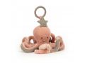 Anneau de jeu octopus Odell - L: 20 cm x l : 20 cm x H: 10 cm - Jellycat - OD2AT