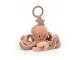 Anneau de jeu octopus Odell - L: 20 cm x l : 20 cm x H: 10 cm - Jellycat