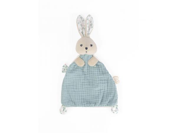 Doudou lapin colombe
