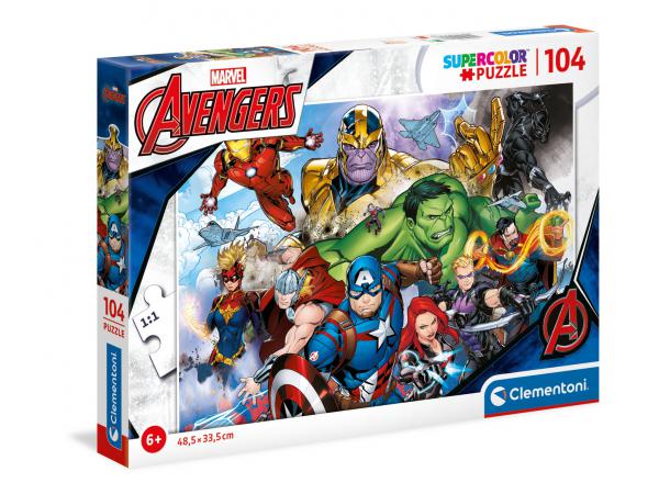 Puzzle 104 pièces - avengers