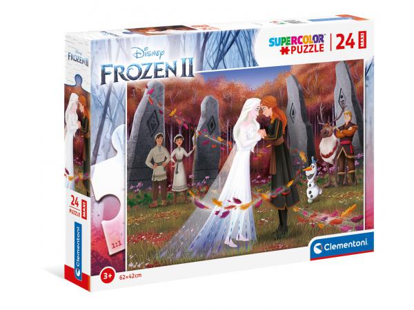 Puzzle 24 pièces maxi - la reine des neiges 2