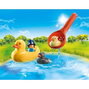 Famille de canards et enfant - Playmobil - 70271
