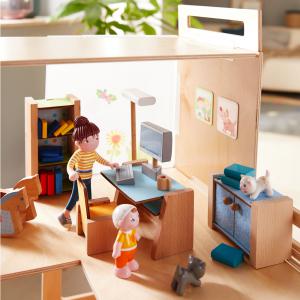 Little Friends – Meubles de bureau pour maison de poupée - Haba - 306155