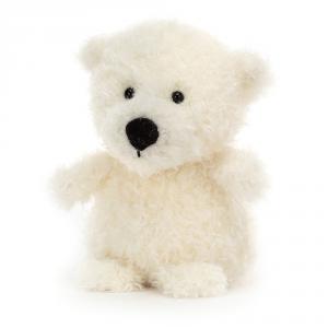 Little Polar Bear - Dimensions : L : 8 cm x  l : 8 cm x  h : 18 cm - Jellycat - L3PB