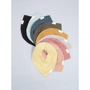 Set de 3 bavoirs bandana en coton rose pastel - Fabelab - 2006238229