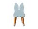 Chaise lapin bleue - Boogy Woody