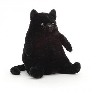 Peluche Amore chat noir - L: 18 cm x l : 18 cm x H: 26 cm - Jellycat - AM2CB