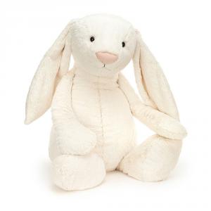 Peluche Bashful Cream Bunny Really Really Big - L: 46 cm x l : 46 cm x H: 108 cm - Jellycat - BARRB1BC