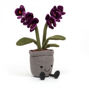 Peluche Amuseable Purple Orchid - L: 12 cm x l : 10 cm x H: 29 cm - Jellycat - A2OR