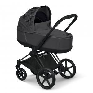 Cybex - 521001351 - Nacelle Priam SIMPLY FLOWERS gris (472338)