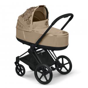 Cybex - 521001347 - Nacelle Priam SIMPLY FLOWERS beige (472340)