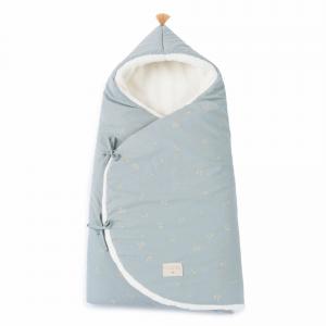 Nid d'ange Cozy Willow soft Blue - Nobodinoz - COZYNATURAL-033