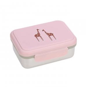 Lassig - 1210029735 - Boîte à goûter / Lunch box inox Safari Giraffe (472936)