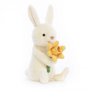 Jellycat - BOBB3D - Bobbi Bunny with Daffodil (473578)