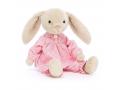 Peluche Lottie Bunny Bedtime - L: 6 cm x l : 10 cm x H: 27 cm - Jellycat - LOT3BED
