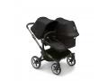 Poussette Bugaboo Donkey 5 DUO base Graphite-Midnight black capotes Midnight Black - Bugaboo - 