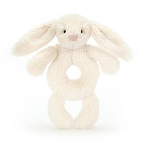 Bashful Cream Bunny Grabber - H: 18 cm - Jellycat - BC4GRN