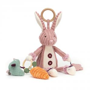 Cordy Roy Bunny Activity Toy - l : 9 cm x H: 28 cm - Jellycat - SRA2B
