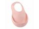 Bavoir silicone old pink