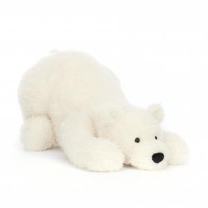 Nozzy Polar Bear - Dimensions : L : 28 cm x  l : 43 cm x  h : 21 cm - Jellycat - NOZ2PB