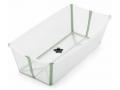 Baignoire pliante Flexi Bath® X-Large Transparent-vert - Stokke - 535904