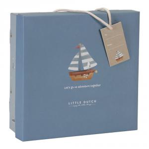 Coffret cadeau (peluche, doudou, hochet) - Sailors Bay - Little-dutch - LD8615