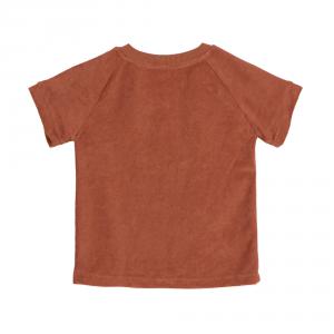 T-shirt manches courtes rouille Eponge 13-24 mois - Lassig - 1531038621-92