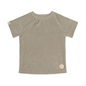 T-shirt manches courtes olive Eponge 7-12 mois - Lassig - 1531038513-80