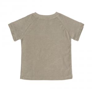 T-shirt manches courtes olive Eponge 7-12 mois - Lassig - 1531038513-80