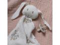 Doudou lapin Edgar - Coloris  Multicouleur  Collection  Madeleine - Maison Charlotte - 10214501
