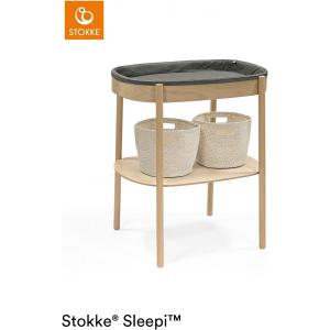 Table à langer Sleepi hêtre Naturel - Stokke - 583902
