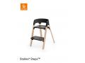 Chaise haute Stokke® Steps™ hêtre noir/naturel (Black Natural) - Stokke - 349708