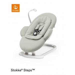 Transat Stokke® Steps™ Soft Sage / White Chassis - Stokke - 350112