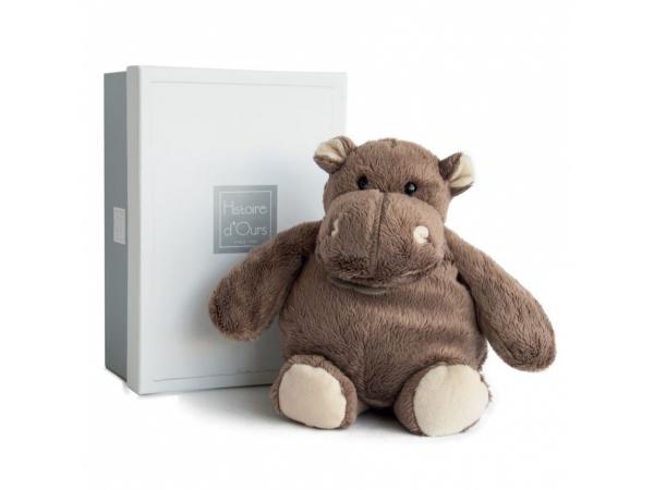 Hippo - taille 23 cm - boîte cadeau
