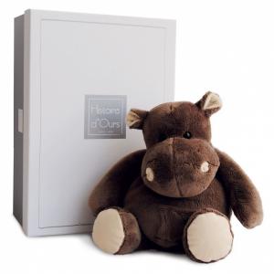 Hippo - taille 38 cm - boîte cadeau - Histoire d'ours - HO1057